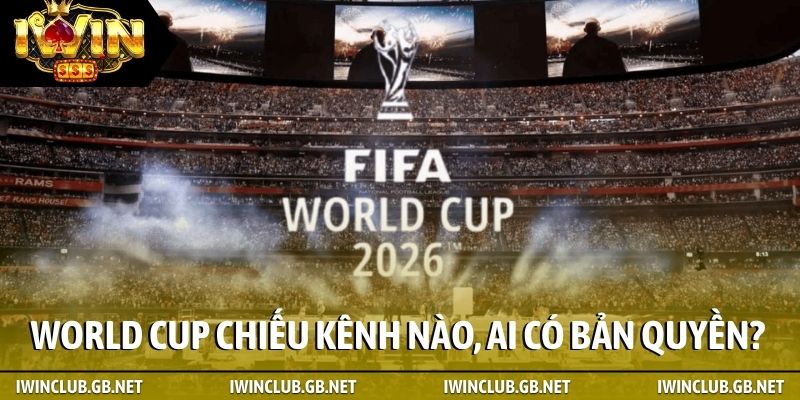 World Cup chiếu kênh nào, ai có bản quyền?